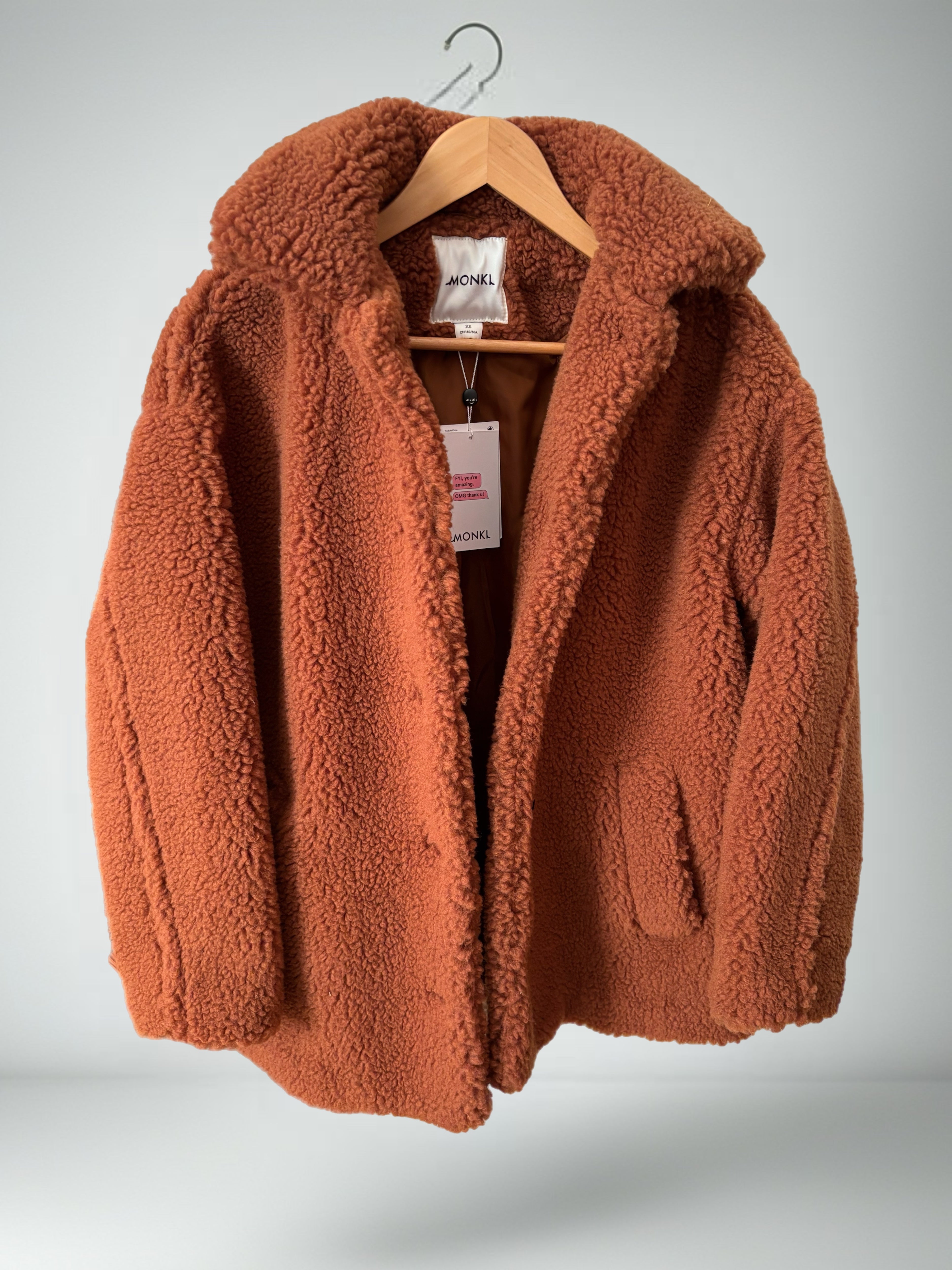 Teddy Fur Jacket brown