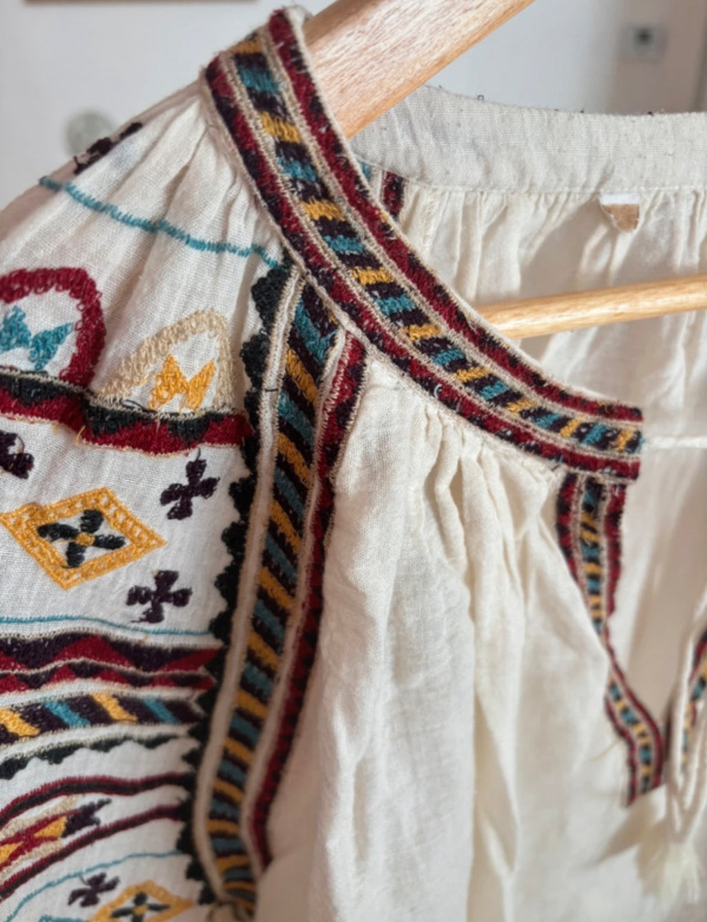 The Emboidered Boho Blouse Size M