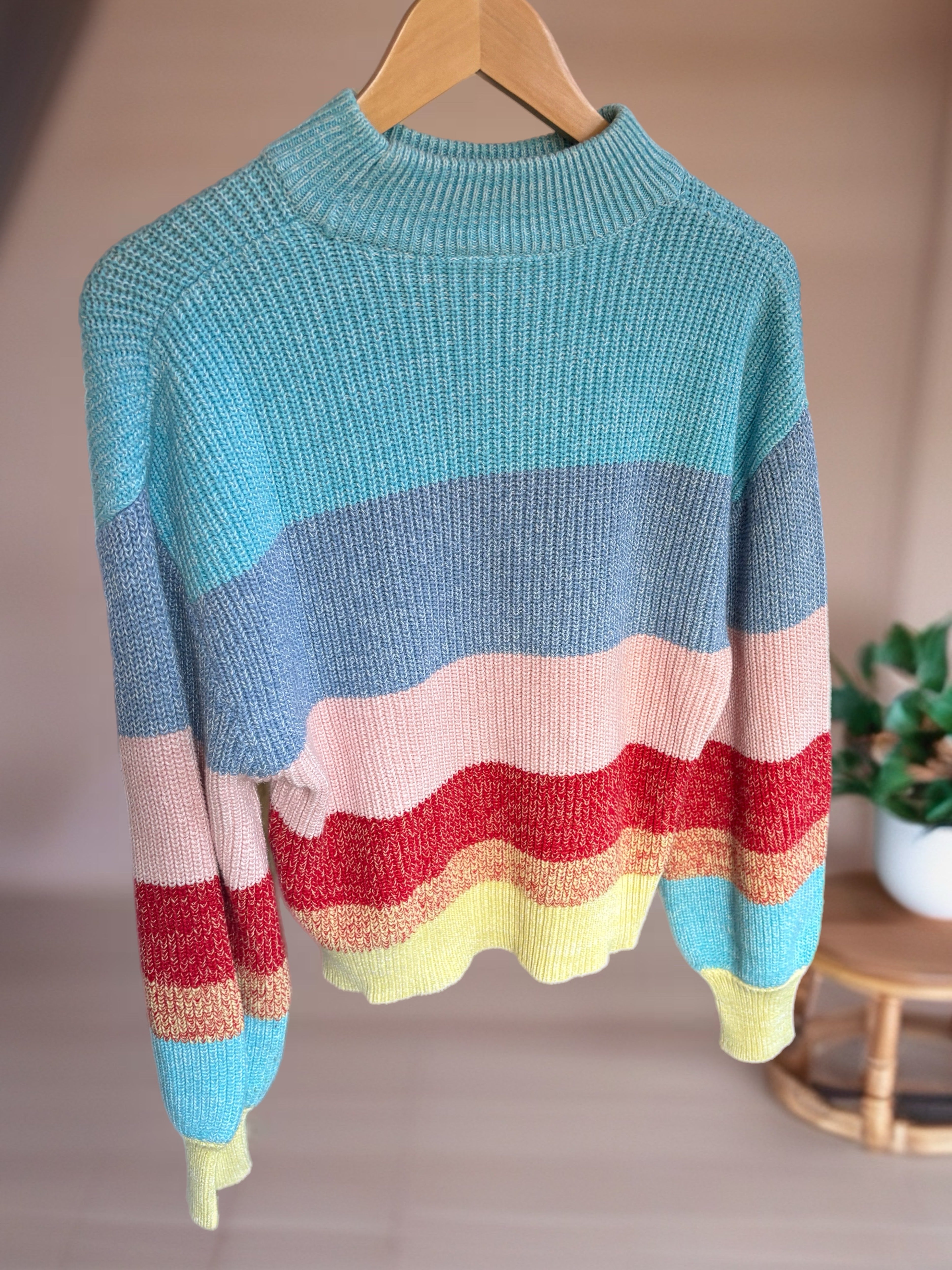 Monki Oversized Cropped Sweater