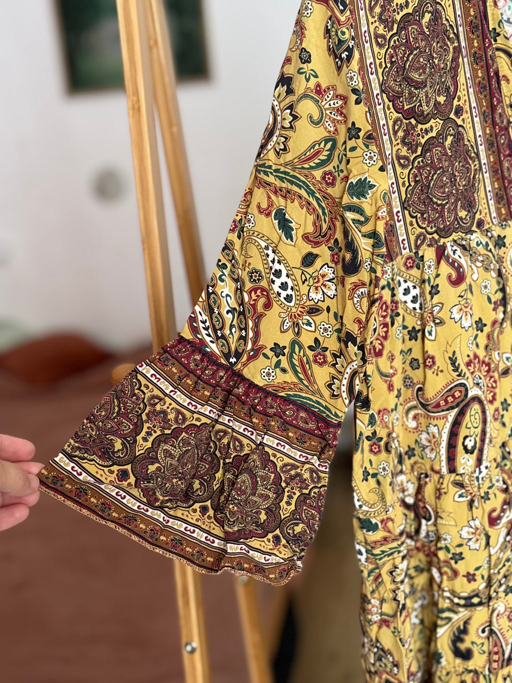 The Paisley Boho Dress Size M