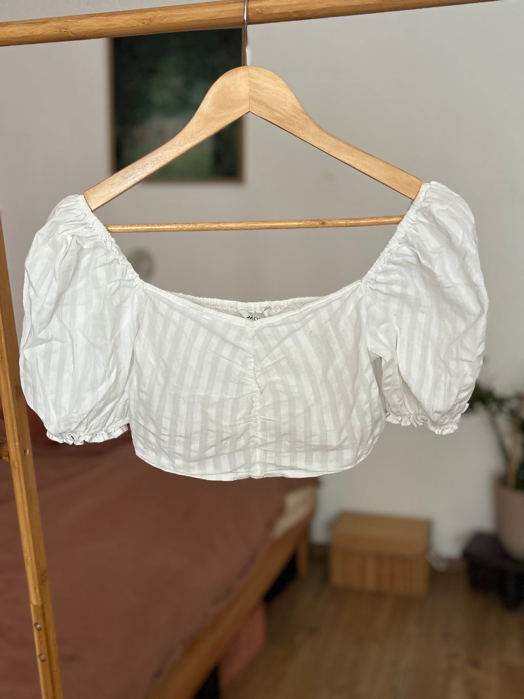 The Cropped Boho Blouse Size S