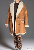 Winter Coat fake suede