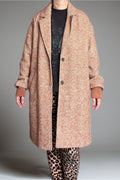 Winter Coat terracotta & oversize